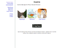 Tablet Screenshot of cowirrie.com